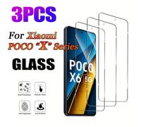 TEMU 3pcs Protector de Pantalla de Vidrio Templado para Xiaomi POCO X6 / X6 Pro / X6 Neo en POCO X5 / X5 Pro Vidrio para Xiaomi POCO X4 / X3