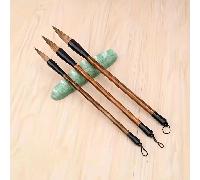 TEMU 3pcs/set Pincel de caligrafía china de alta calidad Suministros escolares Pincel de viento chino Suministros de arte Pintura para estudiantes
