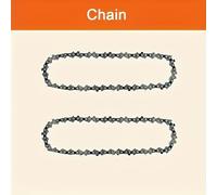 TEMU 4/2 piezas de cadena de sierra mini, cadena de sierra eléctrica portátil inalámbrica, cadena de sierra de acero al carbono duradera para podadoras y corte de madera de 6 pulgadas