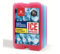 TEMU 4/8/12 Pack HOME TIMES XL Bolsas de Hielo Slim Rápidas, Reutilizables PP para Cajas de Almuerzo y Neveras, Diseño Ahorrador de , Ideal para San Valentín, Día de la , Día y Regalos de Año
