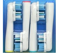 TEMU 4 cabezales de cepillo de dientes de repuesto compatibles con OralB Electric Toothbrush , 5000, 8000 y 9000 para adultos Vitality