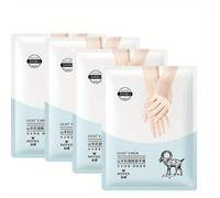 TEMU 4 de Mascarillas Manuales de y Ácido Hialurónico - Máscara para Manicura, Hidratación Profunda & Suavizante para Mansos Secas y Ásperas, Fórmula Sin Adecuada para Salones de Uñas y Spas