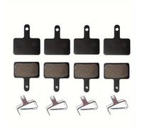 TEMU 4 de pastillas de freno de resina para bicicleta de montaña adecuadas para Shimano B01S MT200 M315 M525 M575 M4050 Acera / Orion Pro.