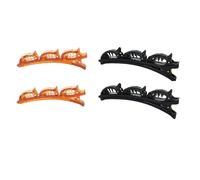 TEMU 4-Pack de Clips de Cabello de Plástico Elegantes, Clip de Giro de , Juego de Pasadores de Color Sólido para Estilizar y Sujetar el Cabello en su