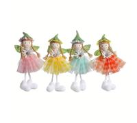 TEMU 4-Pack Spring Fairy Hanging Ornaments, Daisy Flower Cute Dolls, Theme, Ideal para , baile , regalos generales, Día de San Valentín y celebraciones de , No necesita electricidad