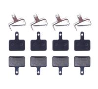 TEMU 4 pares de pastillas de freno de disco duraderas para Shimano B01S y Tektro Auriga Orion - Mayor potencia de frenado y durabilidad mejorada