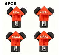 TEMU 4 piezas Airaj de Esquina | Ángulo de , de Madera Ajustable con para Carpintería, Gabinetes, Marco de Fotos, Manualidades | Material: Plástico