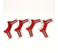 TEMU 4 piezas con 1 Broca , Abrazadera de Ángulo , Abrazadera de , Soporte para Marcos, Soporte para Vidrio, Herramientas Manuales de Carpintería DIY