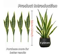 TEMU 4 Piezas de Árboles Artificiales de Sangre de , Palmeras Falsas Realistas - Vegetación de Exterior de con Panel y , Sin / Necesario, Ideal para /Fiestas/Decoración de Jardín y Todo el Año