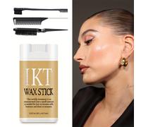 TEMU 4 Piezas de Cera para Cabello + Peine: Barra de Estilo para Control de Cabello, Peine para Pelucas Rizadas Voluminosas, Producto de Estilo Sin Grasa, Unisex