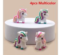 TEMU 4 piezas de cuentas de silicona 3D en , cuentas con forma de animal, cuentas de silicona de caballo coloridas, adecuadas para hacer bolígrafos con cuentas, pulseras y cuentas decorativas