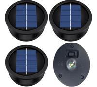 TEMU 4 Piezas de de Reemplazo para Luz Solar, Piezas de Repuesto para Lámpara LED de Exterior (Tamaño Superior 2.75 Pulgadas, Diámetro Inferior 2.35 Pulgadas), . 6 cm