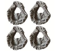 TEMU 4 Piezas de Forros para Mascarilla CPAP - Almohadillas Suaves Reutilizables Grises para un Sueño , Ajuste Universal para Hombres y Mujeres, Accesorios de Salud