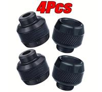 TEMU 4 Piezas de Protectores de Aluminio para Motocicletas, Diseñados para Proteger Soportes y Neumáticos en Casos de Caídas