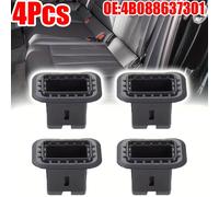TEMU 4 piezas de sujeción para asiento trasero de Audi A4 A6 Q7 VW, abrazadera de asiento, de cojín, clips 4B088637301 4B088637301C 1K0886373C