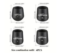 TEMU 4 Piezas de Tapas Protectoras de Freno Trasero para Cañas de Pesca, Anillos de Silicona, Cubiertas para Empuñadura, Accesorios de Pesca, Tapas Protectoras de Freno Trasero para Cañas