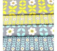 TEMU 4 Piezas de Tela Precut para Acolchado, Paquetes Fat Quarter Ideales para Costura y Manualidades