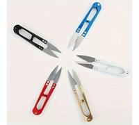 TEMU 4 Piezas de Tijeras de Costura Mini y Cortahilos con Puntas, Alicates Pequeños Portátiles Ideales para Costura, Manualidades, DIY, Tela y Corte de Hilo - Multicolor ( Mostrados)