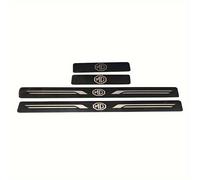 TEMU 4 PIEZAS MG6/MG5/MG4/MG3/ZS/HS Alfombrilla de acero inoxidable para el de del coche - Antiarañazos, Antipisadas, Alfombrilla de bienvenida para el interior del coche