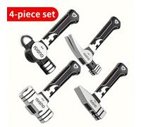 TEMU 4 piezas OuDiSi Juego de martillos multifuncionales, mini de garra de acero con de carbono, herramientas de percusión duraderas 50HRC para carpintería y uso doméstico
