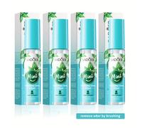 TEMU 4 piezas, refrescante de en 3 , spray mentoloso sin alcohol, y , fácil de llevar, para viajes o fiestas, mantén tu limpia, 18ml*4