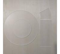 TEMU 4 piezas/set de Almacenamiento Circular, Plantilla Acrílica para Tela, Herramienta DIY Manualidades, Plantilla para Patchwork, Organizadora de Costura con Plantillas, para Coser y Bordar