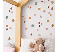 TEMU 42uds/set Bohemia Estilo Irregular Piedras Pegatinas de Pared para Dormitorio Vinilos de Pared