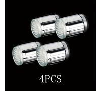 TEMU 4pcs/2pcs/1pc Espuma para Ducha de Baño Decoración de Grifo de Color Degradado para Aumentar la Atmósfera de Baño