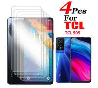 TEMU 4pcs 9H Anti-Rascado, HD Transparente, Pantalla de Teléfono, Película de Vidrio Templado para TCL 50 XE XL 40 20L 30+ 505 40R 405 306 305 501 30 40 SE XE 20Y Protector de Pantalla