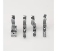 TEMU 4pcs Diferentes Pies Presionadores de Cremallera P36L P36N P363 S518N Compatibles con Máquinas de Coser Industriales Típicas JUKI Brother Singer Consew