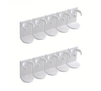 TEMU 5/10/15 piezas Estante de especias ajustable que ahorra | Montaje en pared, instalación sin taladro, para la organización de la cocina y el baño, regalos de Navidad