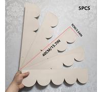 TEMU 5/12pcs Tejas de Madera para de Muñecas DIY, Adecuadas para Casitas - Tejas Naturales de Madera | Para Hacer y Decorar de Muñecas & Accesorios