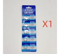 TEMU 5, 15 o 25 Pilas Botón CR1220 de 3V, Pilas de Moneda, Adecuadas para Equipos de Fitness, Controles Remotos, Relojes, etc