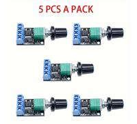 TEMU 5 5V 12V 10A Regulador de Voltaje PWM Controlador de Velocidad de Motor Regulador de Velocidad Controlador de Potencia Dimmer LED
