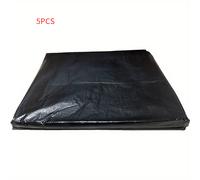 TEMU 5 Bolsas de Basura Extra Grandes con , Ideales para Hoteles, Administración de , Comerciales, Grandes y Hospitales, Bolsas de Basura Negras de Resistencia para Almacenamiento de Residuos al