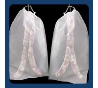 TEMU 5 bolsas transpirables y antihumedad para colgar carne, de almacenamiento a prueba de insectos para secar carne, pescado y salchichas, ideal para jamón, tocino y rejilla de secado
