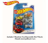 TEMU 5 Coches/Set Hot Wheels Mini Corredores con Retroceso Aleatorio, Diseño Desmontable y Reutilizable, Juguete Portátil para Niños y Niñas, Sin Pilas Necesarias, Ideal para Fiestas y Regalos