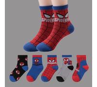 TEMU ¡5 de Calcetines de Personajes de Dibujos Animados de Marvel "¡ en Acción! Calcetines de para Niños - Diversión con para !" Calcetines de Media Caña para Jóvenes