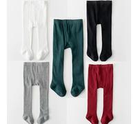 TEMU 5 de Leggings Unicolor para , Mallas Suaves y Cómodas Adecuadas para Todas , Ropa Casual para Bebés de 0 a 4 Años