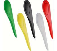 TEMU 5 de punta de plástico coloridos para máquinas de coser, herramientas de costura de pliegues, herramientas de prensado de costuras y adiciones para acolchado