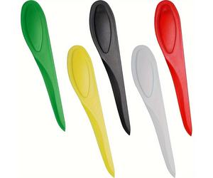 TEMU 5 de punta de plástico coloridos para máquinas de coser, herramientas de costura de pliegues, herramientas de prensado de costuras y adiciones para acolchado