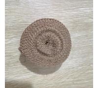 TEMU 5 Metros 1 Rollo Tela de Encaje a para Joyería Cortinas Tela de Juta con Borlas para el Hogar Adecuación de Bordes para Barba de Gancho de Encaje