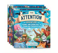 TEMU 5 piezas, 1 libro para identificar el patrón correspondiente a la derecha según la imagen a la izquierda, mejorando las habilidades de concentración.