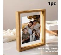 TEMU 5 piezas/1 pieza de foto flotante - de exhibición de plexiglás para fotos Polaroid, montaje en pared o decoración de mesa para decoración del hogar