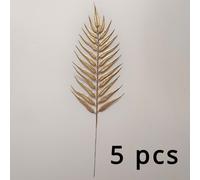 TEMU 5 piezas de decoración de hojas de sauce dorado - Arreglo reutilizable, ideal para el hogar y la decoración festiva, en el Año chino, uso de y compromisos, decoración de hojas de sauce.