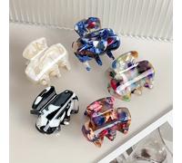 TEMU 5 pinzas mini versátiles para el cabello con , elegantes y coloridas pinzas para mujer, aptas para el uso diario.