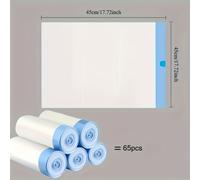 TEMU 5 Rollos, Bolsas para Desechos de Mascotas Extra Gruesas | con Cordón, Bolsas de Basura Desechables | Adecuadas para Uso en Sala/Baño/Cocina