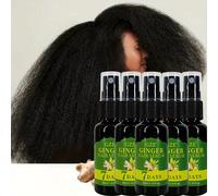 TEMU 5 unidades de Sérum Capilar de Jengibre GZE para de Hidratación, Fortalecimiento del Cabello, Prevención de Roturas y Reparación de Puntas Abiertas