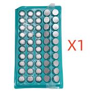 TEMU 50/200pcs Pilas de Botón LR44/AG13 1.5V de Larga Duración Alcalinas | Adecuadas para Relojes, Iluminación, RVs y Más