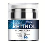 TEMU 50 ml/1.7 oz Retinol: Infusionado con Colágeno y Ácido Hialurónico, Contiene 20% de Retinol, A, B, C, E - , Tejido juvenil e hidratado para
